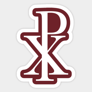 XP - Chi Rho Sticker